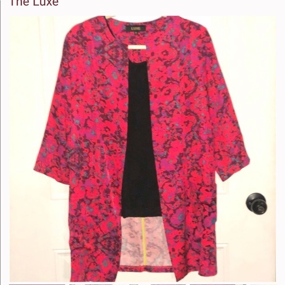 The Luxe Kimono Cardigan 100% Viscoe Size 4US - Picture 1 of 7